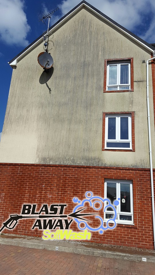 Residential Block Management Render Cleaning